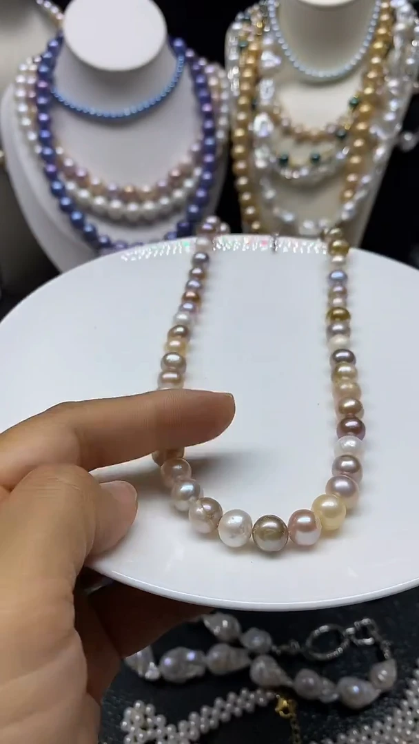 颈饰未镶嵌淡水珍珠多人