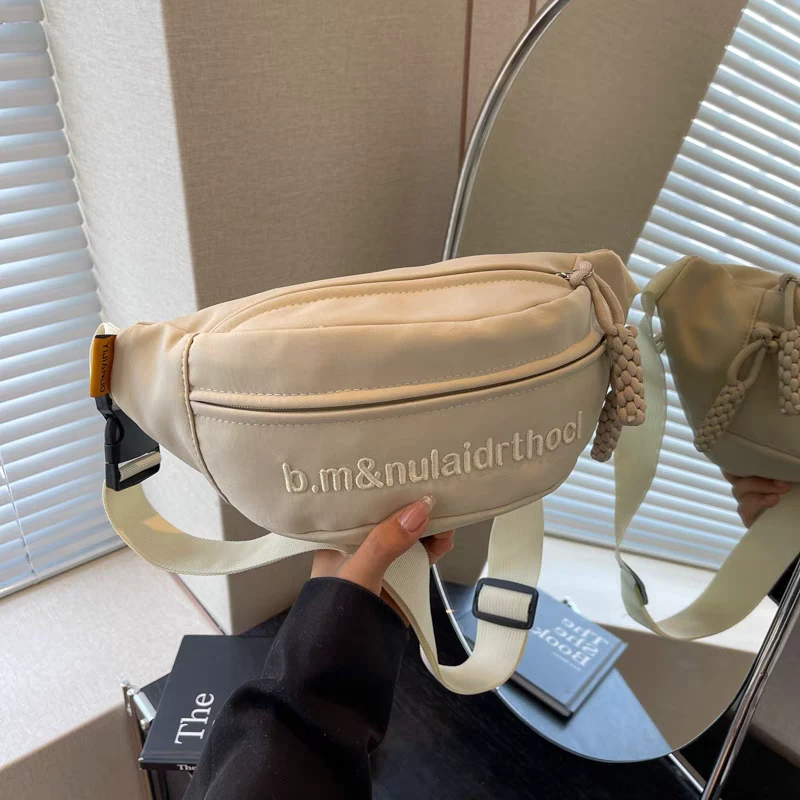 户外休闲时尚胸包男女通用斜挎包单肩包防水百搭网红腰包韩版潮流