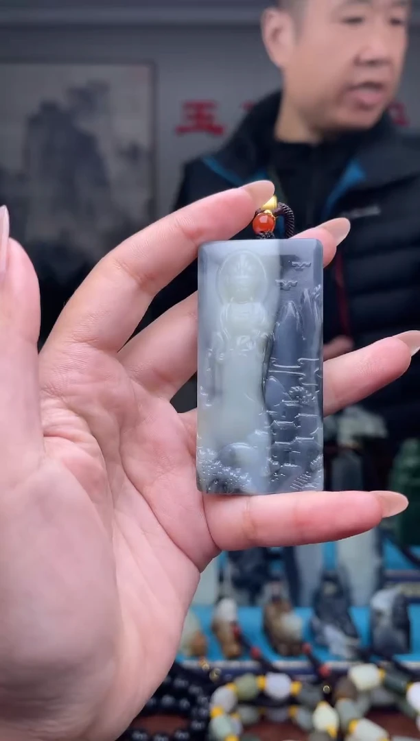 未镶嵌和田玉挂件1