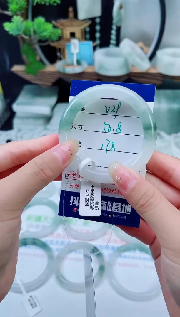 未镶嵌手镯石英质玉（天山翠）29