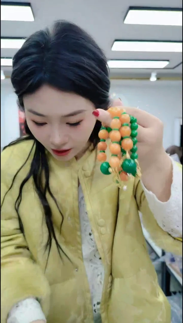 【闪购商品】石英质玉颈饰合金0915缘分发其一手串