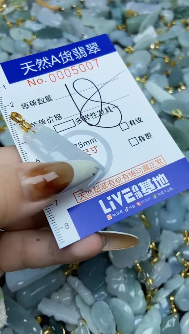 【闪购商品】翡翠颈饰未镶嵌天然A货翡翠