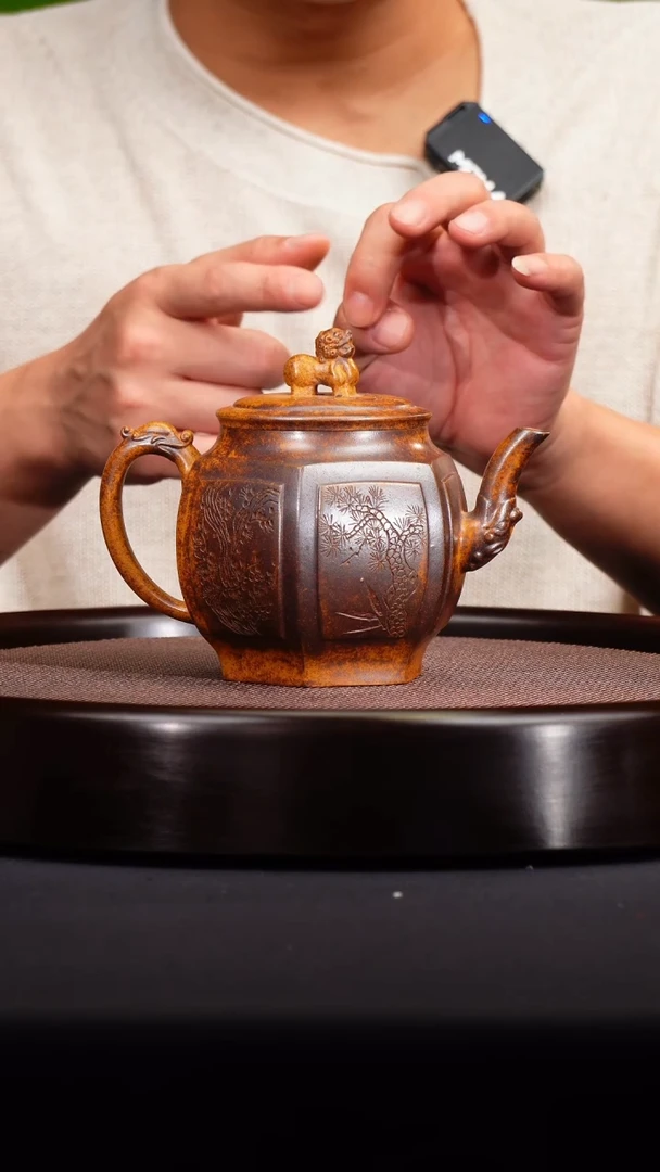 茶壶紫砂宜兴紫砂原矿壶