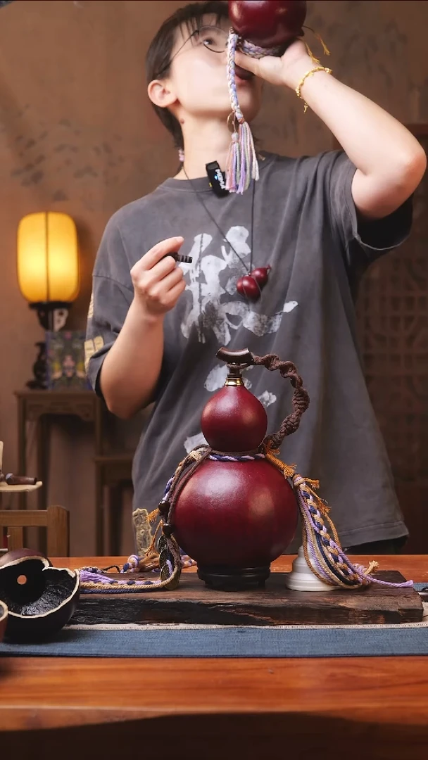 947号精品大漆葫芦防腐防渗装水茶酒