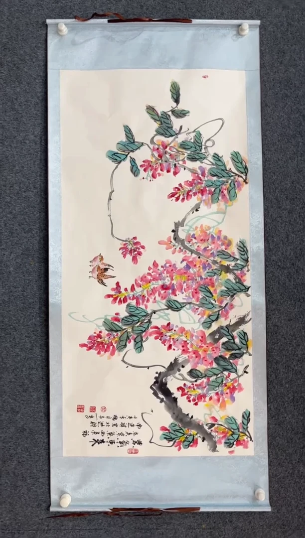 国画10.18zz-福利-不带国检证书-四尺卷轴