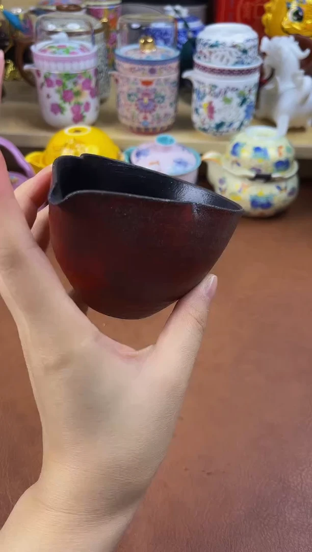 陶瓷茶具摆件旅行套组