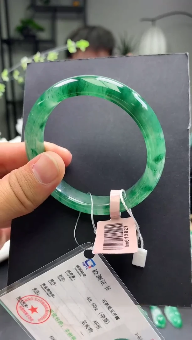 未镶嵌手镯石英质玉序号圈口57