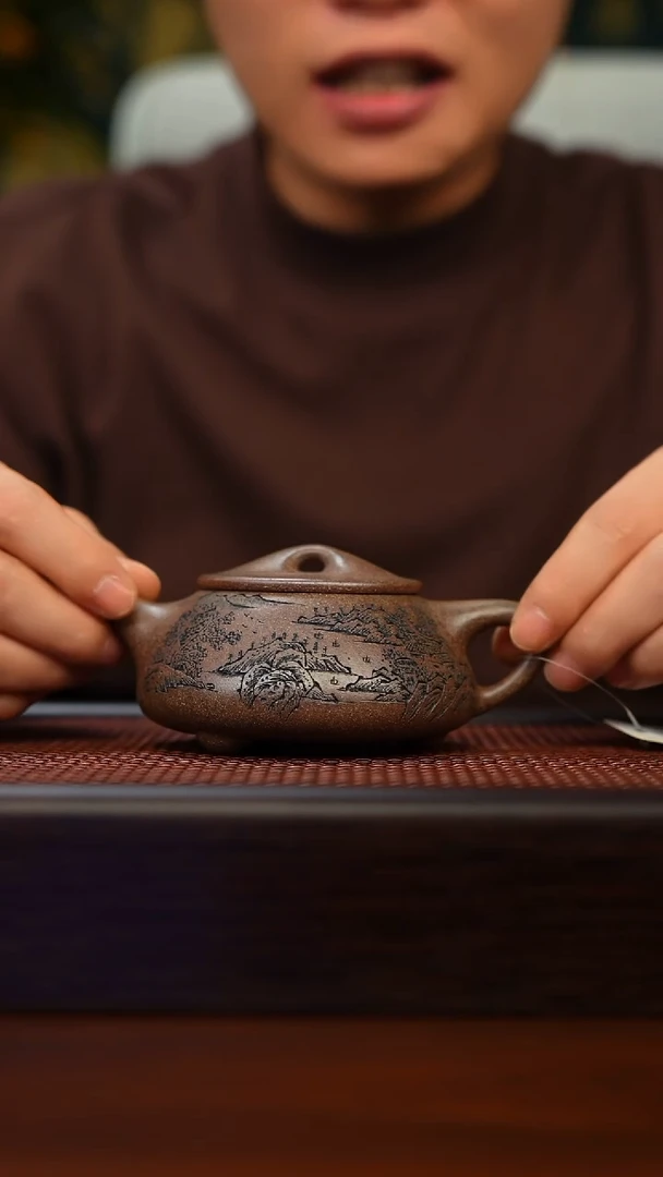 茶壶紫砂原矿紫砂手工茶壶