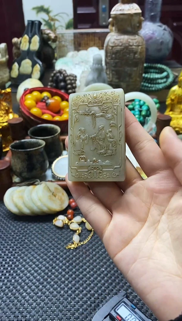 未镶嵌和田玉挂件马*350