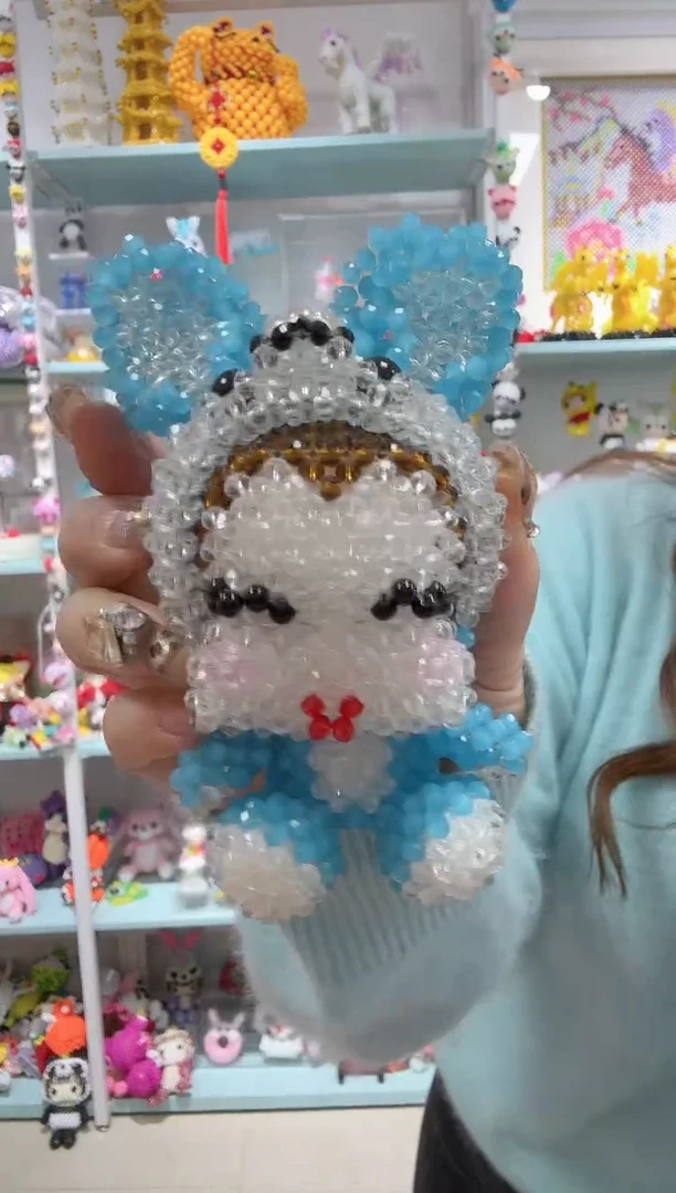 玻璃04010卡4水晶皮皮猴材料包1套