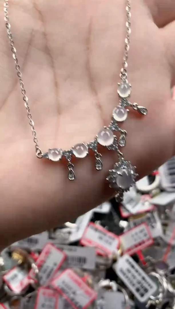 银S925镶嵌戒指翡翠888           8