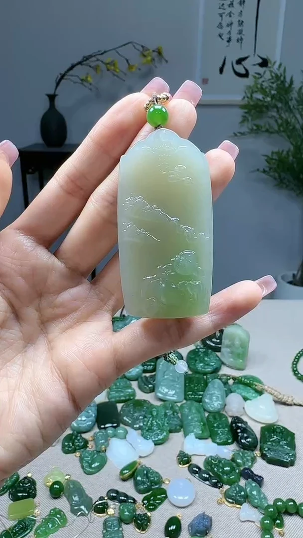 未镶嵌和田玉挂件1