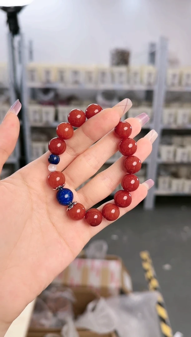 玛瑙/玉髓手链合金A-Z420090