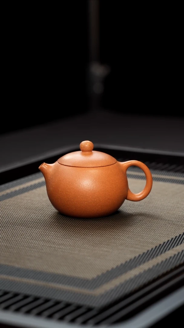 茶壶紫砂半手工黄降坡西施180cc