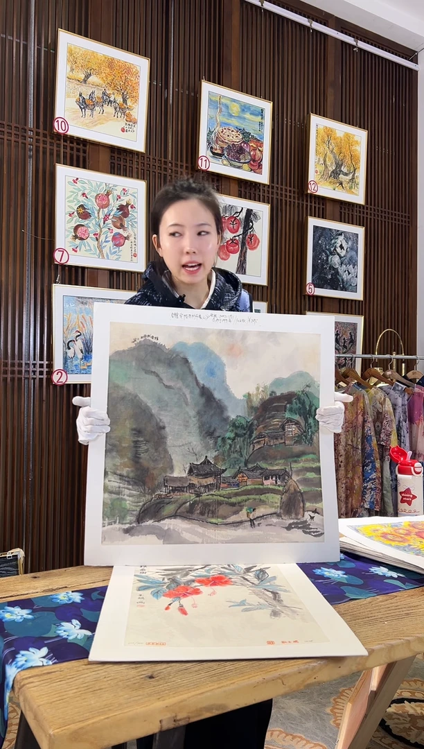 版画耿玉琨名章限量版画S