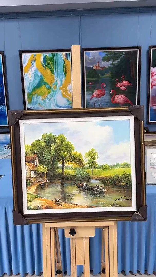 油画陶宗健-50*60-油画作品-风景
