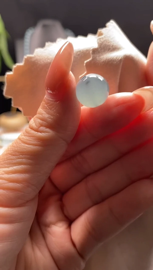 未镶嵌手链翡翠散珠卡12MM圆珠