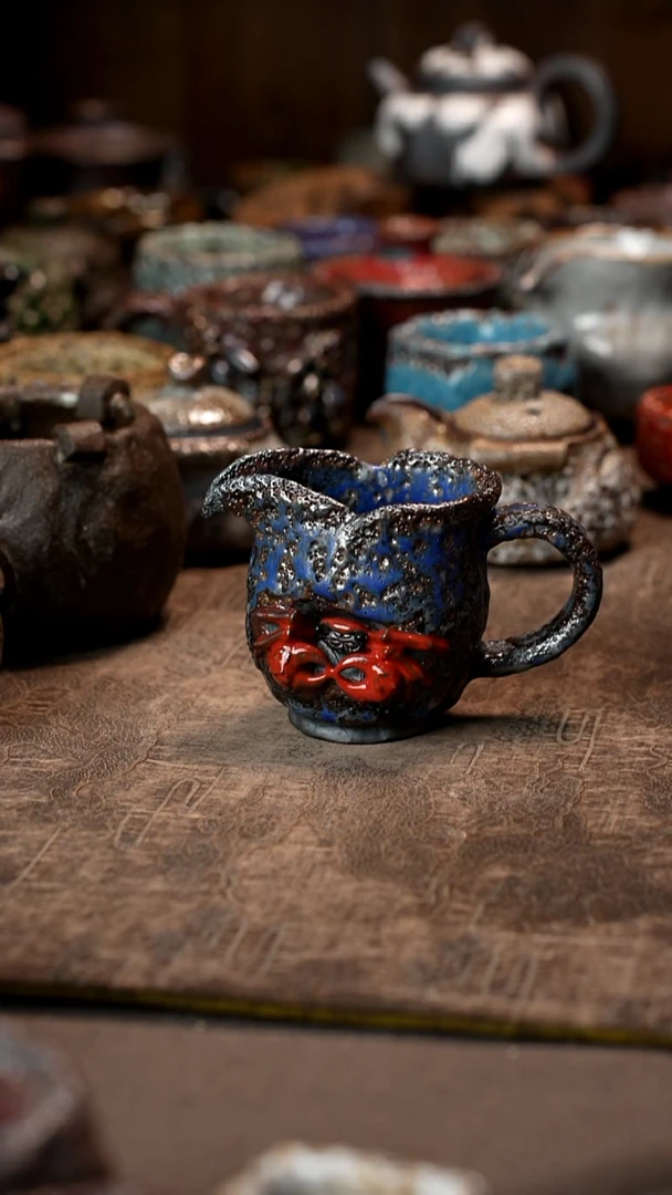 J****C景德镇柴烧志野杯