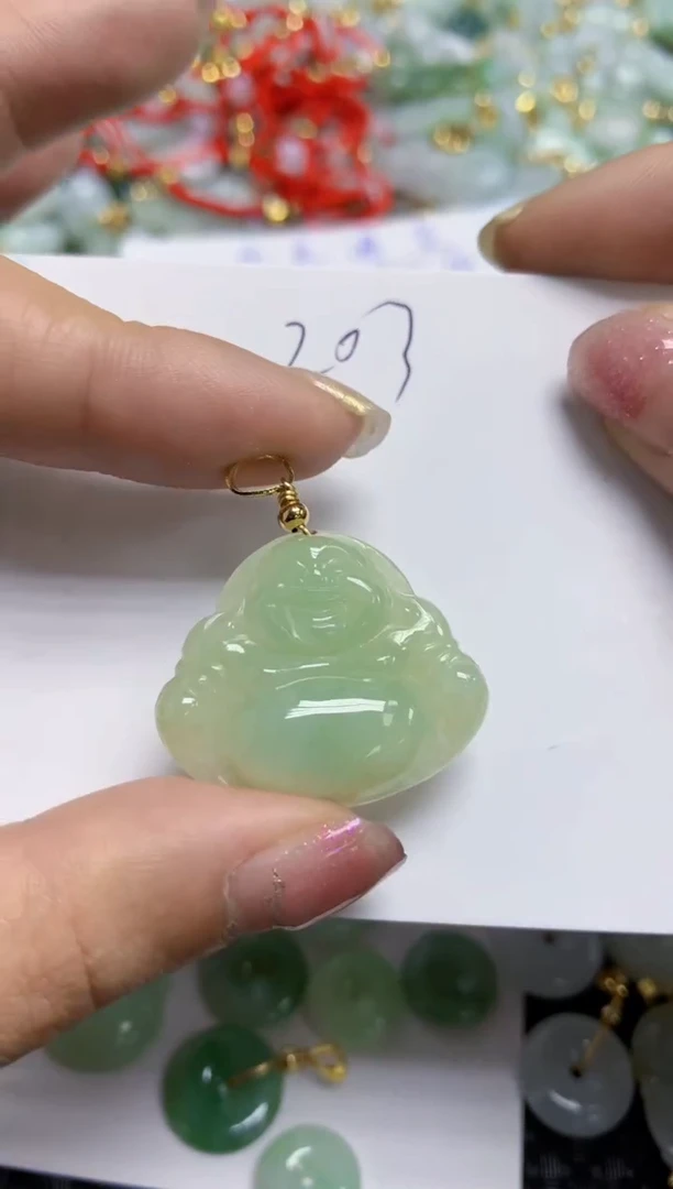 【闪购商品】翡翠颈饰合金  天然A货翡翠