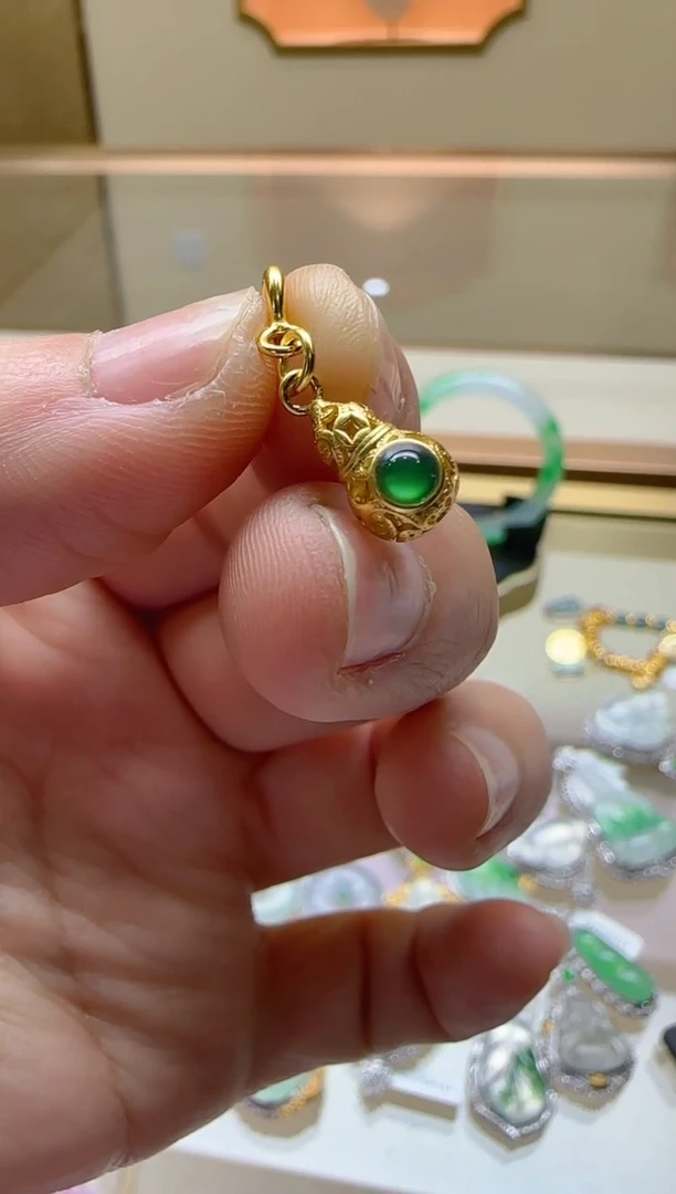 【闪购商品】翡翠吊坠(不含链)银S925镶嵌多样性团购发一件