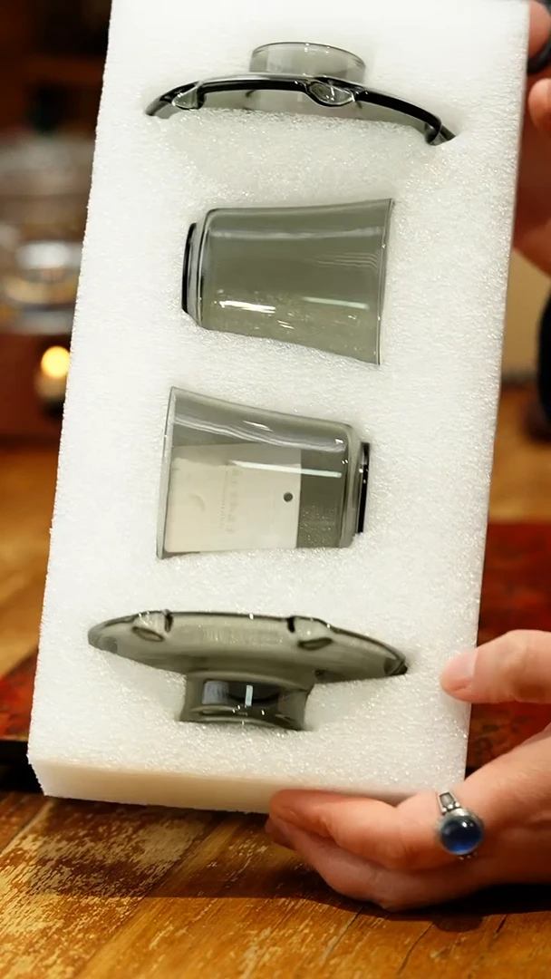 【闪购商品】禾器/宛香杯碟组/烟灰色