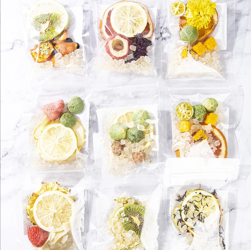 女神夏季饮品花果茶水果茶尝鲜混搭青桔柠檬百香果组合女神必备