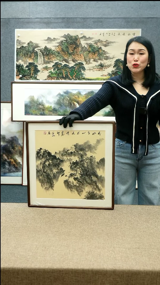 【闪购商品】国画52*52下徐正道老师山水