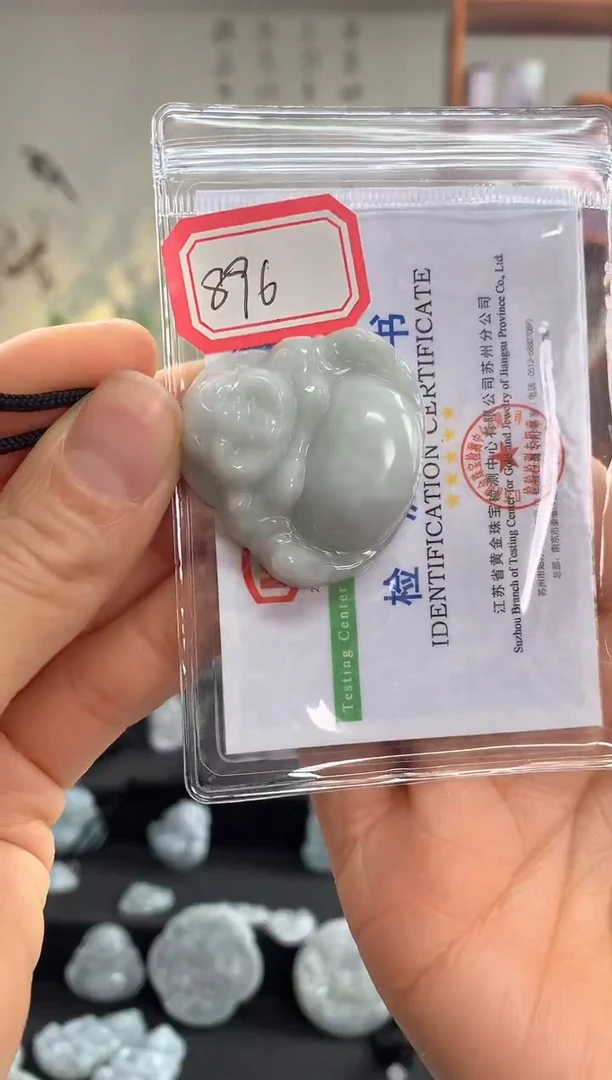 【闪购商品】翡翠颈饰未镶嵌佛公896