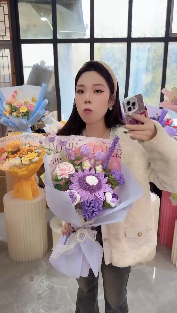 非遗手工定制花束，孤品清仓！