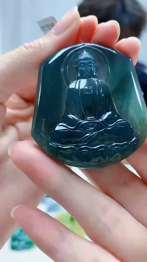 未镶嵌定制翡翠4688zm-毛货挂件人物29