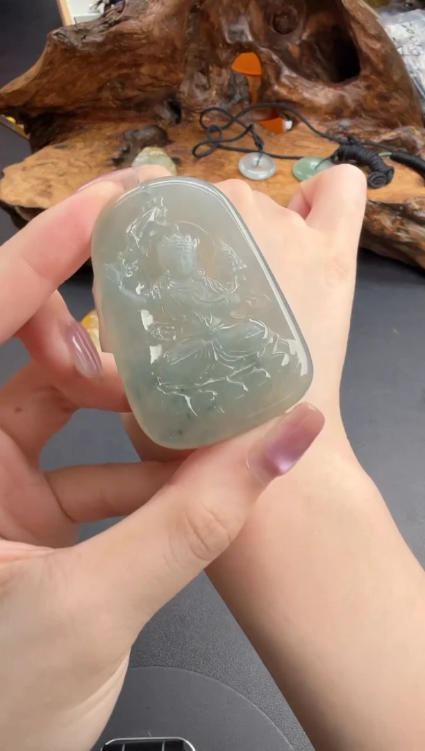 吊坠(不含链)未镶嵌翡翠-84 翡翠饰品