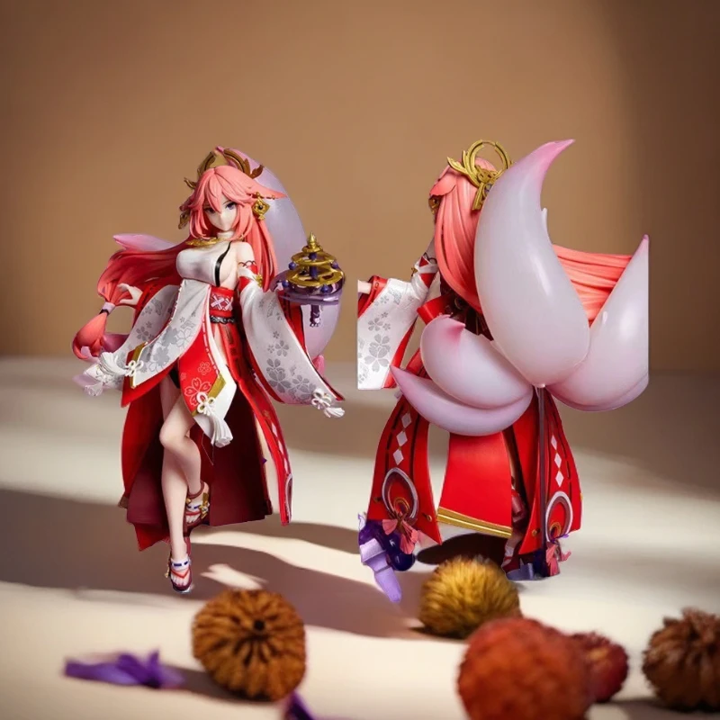 【阿豆手办】潮流GK圣殿八重狐之真意巫女动漫八重美少女手办