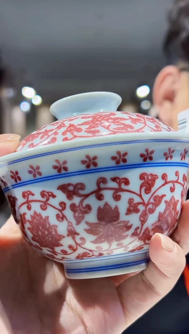 盖碗查窑景德镇陶瓷瓷博会专场164