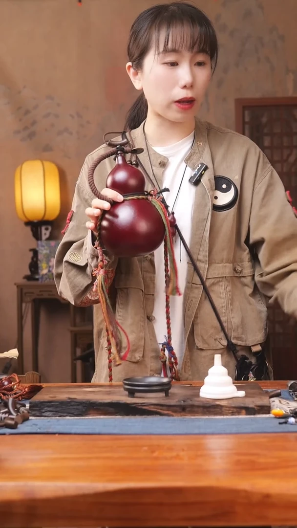 1498号链接精品大漆葫芦现货现发[一物一拍]