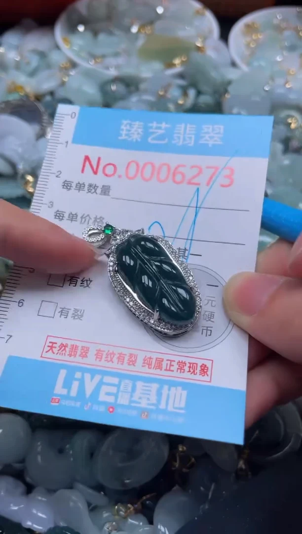 颈饰未镶嵌翡翠6273