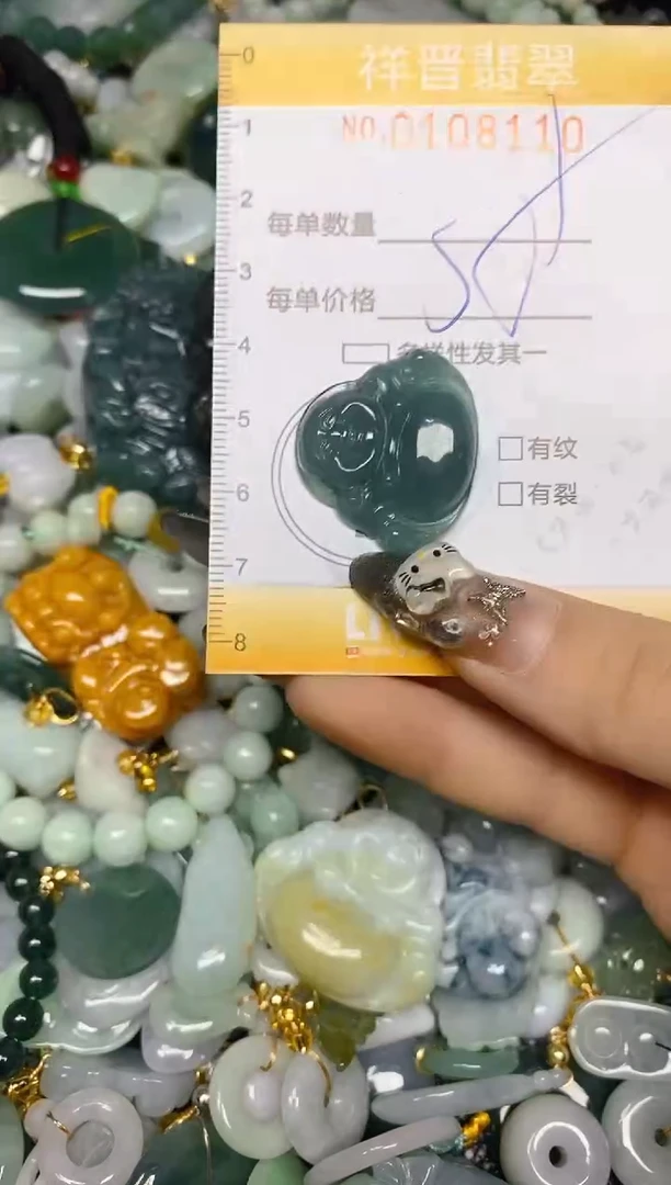 【闪购商品】翡翠颈饰未镶嵌闪购0108110