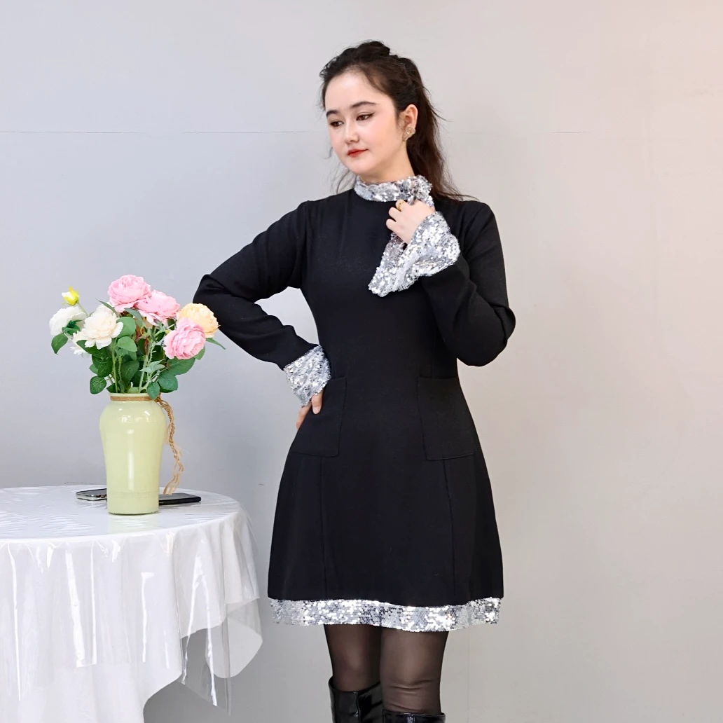 2025爆款高级连衣裙百搭时尚