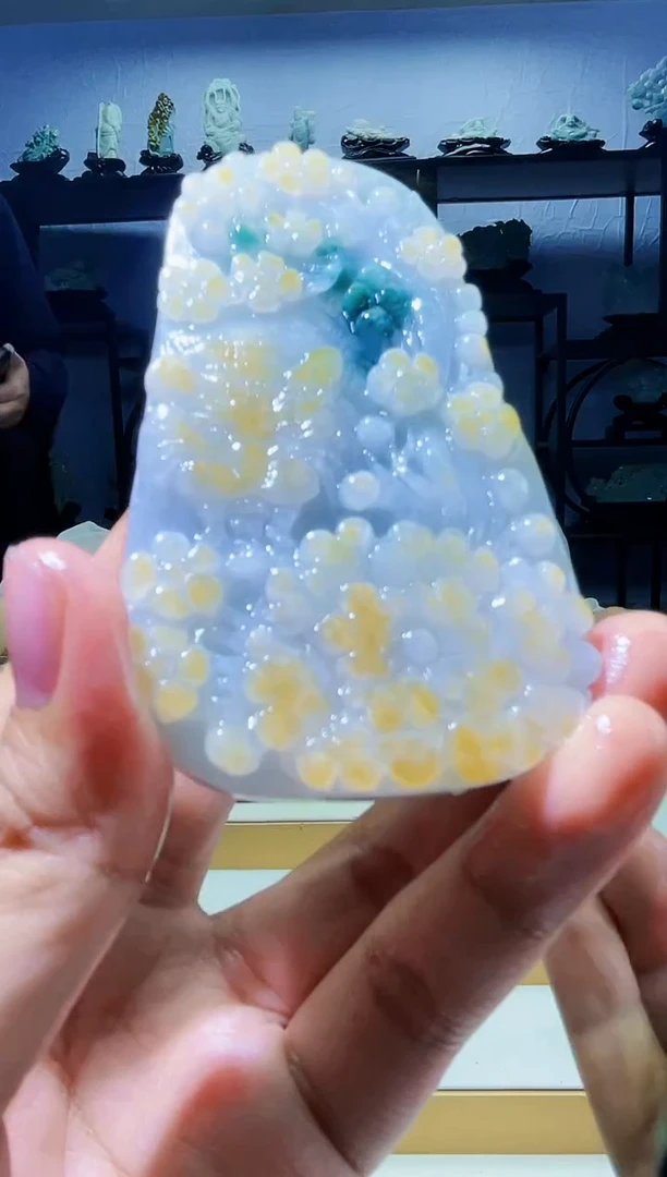 【闪购商品】定制翡翠未镶嵌毛货02130063