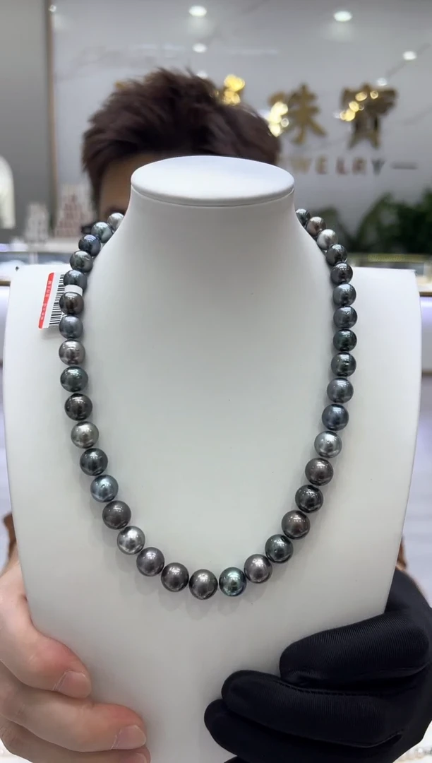 未镶嵌海水珍珠项链216莫兰迪全珠链