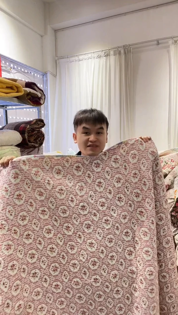 棉140*200纯棉床盖117号微瑕