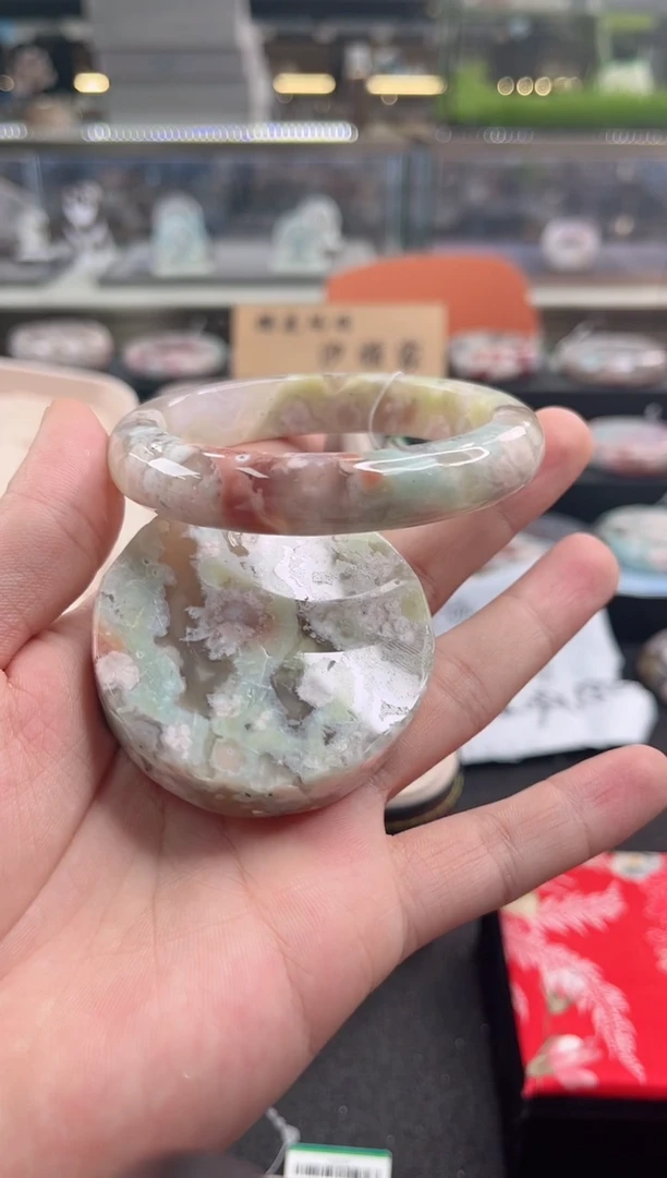 未镶嵌手镯石英质玉60圈口（赠品镯心）2S987293