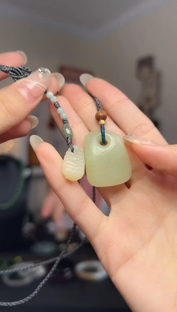 颈饰未镶嵌和田玉S11- 一元复始 多样性发