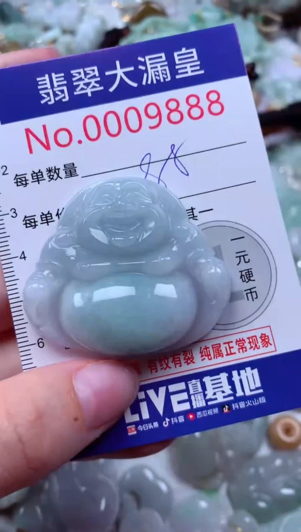 吊坠(不含链)未镶嵌翡翠9888