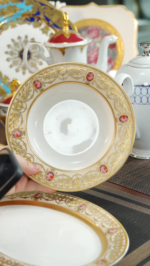 【闪购商品】瓷片8.5草帽盘+12鱼盘 福利