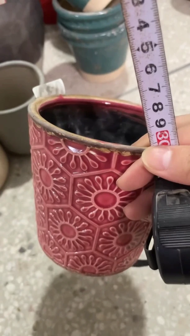 花盆高12.6cm口径12cm