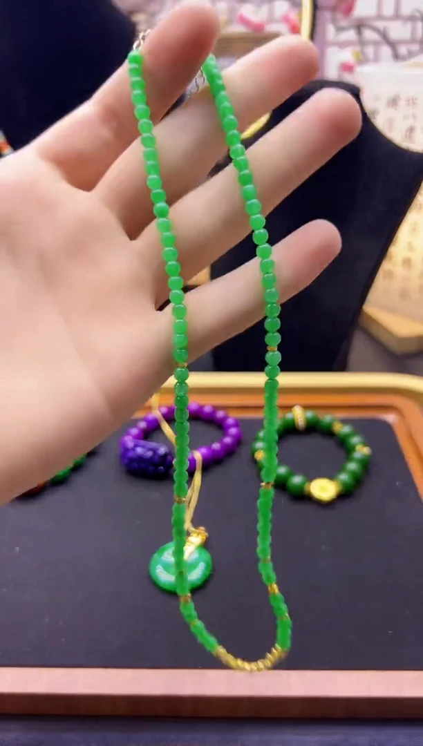 【闪购商品】翡翠耳饰14K金镶嵌X114