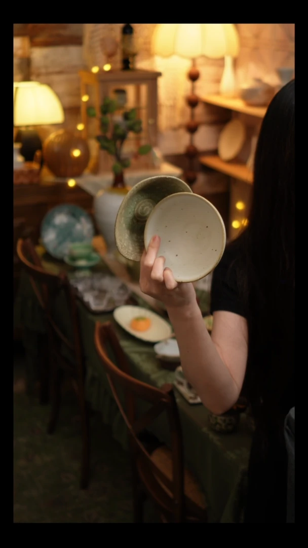 瓷片雾里工作室 碗各2个