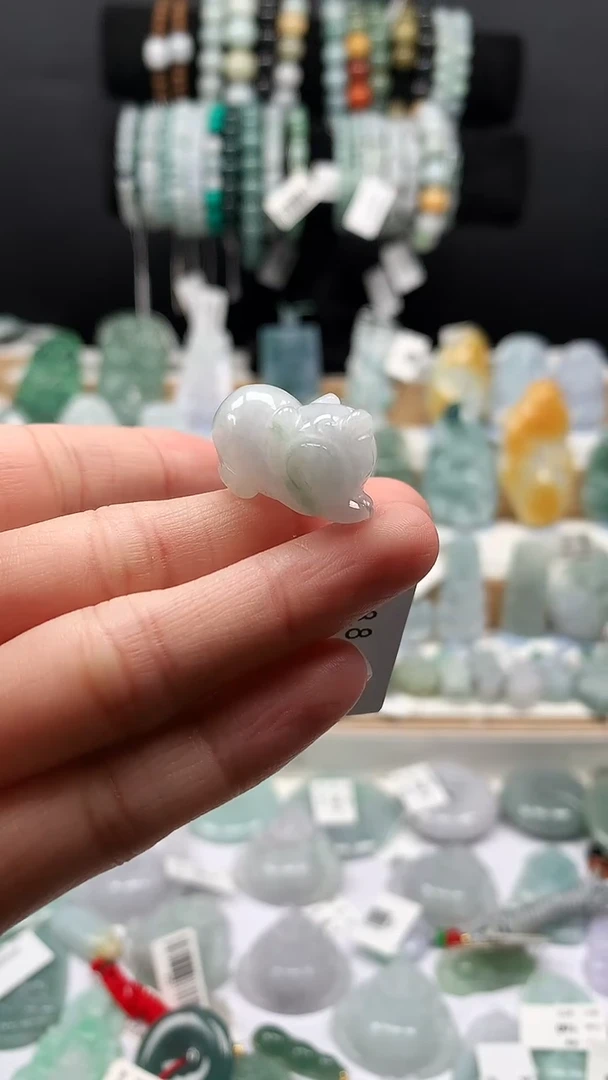 吊坠(不含链)未镶嵌翡翠80小猪