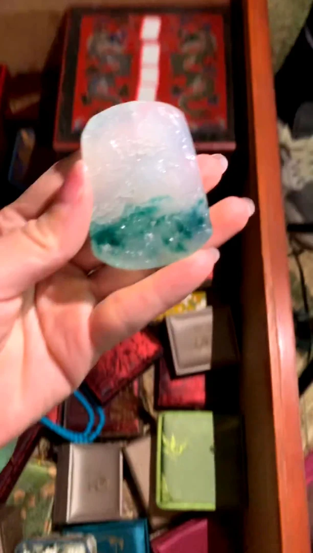 颈饰未镶嵌翡翠润玉潭精品专属摆件