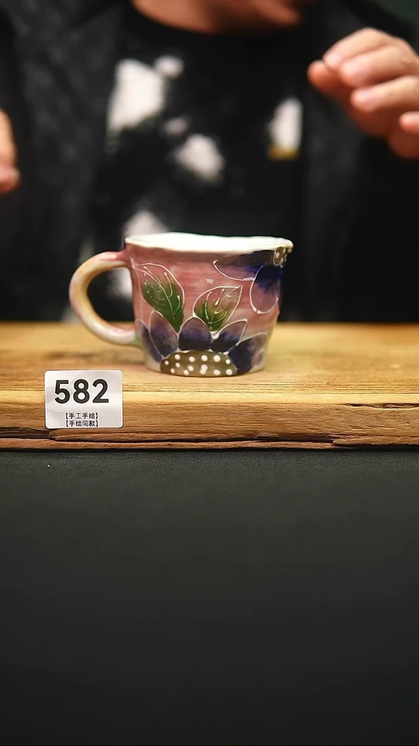 @@陶园瓷舍@@纯手工手绘@高温釉下彩